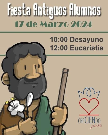 Fiesta de San José de antiguos alumnos el 17 de marzo