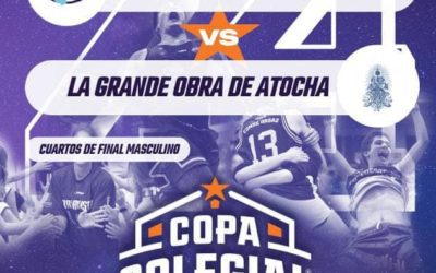 Partido de 1/4 de final de la Copa Colegial entre Esclavas y GOAtocha