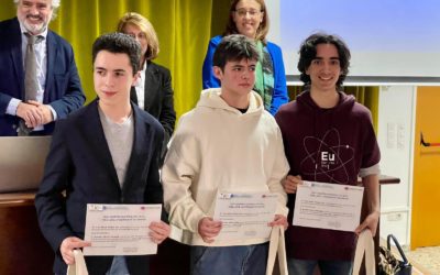 Recoñecemento ao noso alumno Santiago como primeiro clasificado na Olimpiada de Física da UDC