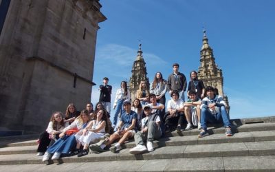 Jornada cultural en Santiago de Compostela de alumnos de Historia del Arte de 2º de Bachillerato