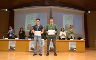 Participación de nuestro alumno Santiago Sánchez Villarino en la Olimpiada Nacional de Física en Granada