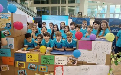 Encuentro de compañías LÓVA en Santiago y visita al Teatro Rosalía de Castro (5º EP)