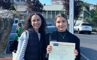 Premio ao mellor expediente académico de FP a nosa alumna Yaiza Yáñez Ribeiro