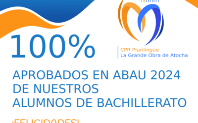 100% DE APROBADOS DE NUESTROS ALUMNOS Y ALUMNAS DE BACHILLERATO EN ABAU 2024