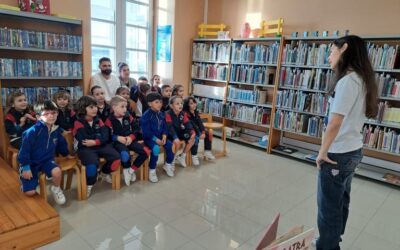 Visita del alumnado de infantil de 5 años a la Biblioteca de la Diputación