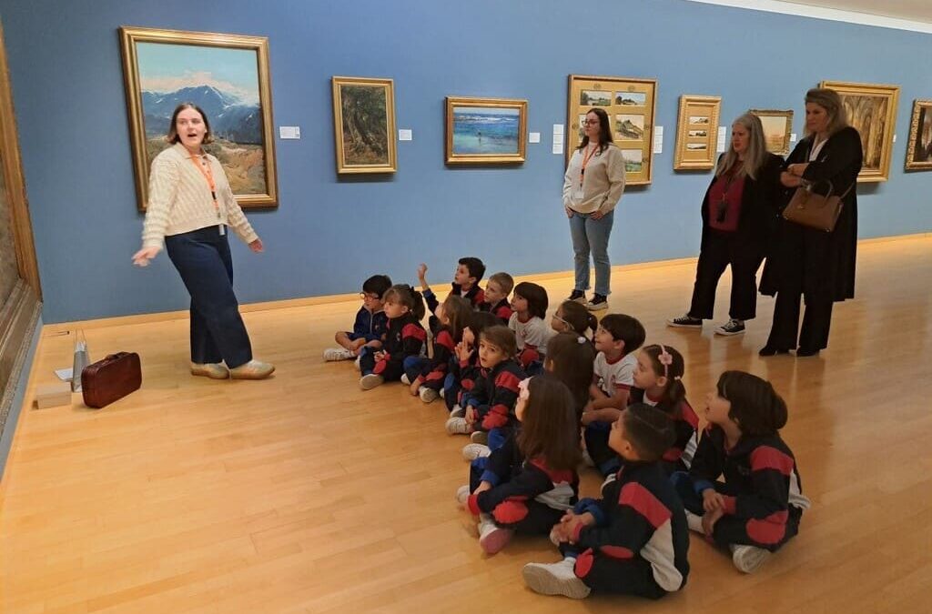 Salida al museo de Bellas Artes de 5 años de E. Infantil