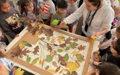 Celebración do Samaín en Iñás do alumnado de 1° e 2° de Primaria