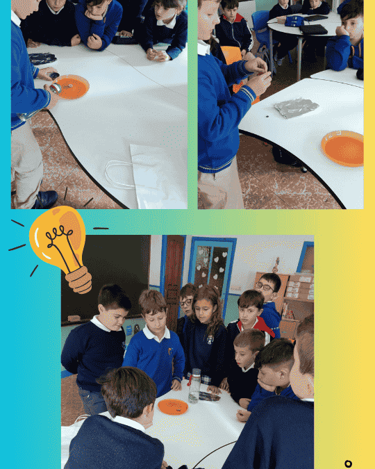 Experimentando na clase de 4° de Primaria