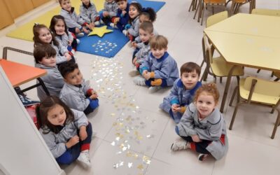 Camino de estrellas en 4 años de Educación Infantil hacia «una estrella especial»