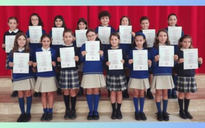 Entrega de diplomas de los exámenes de Cambridge a nuestro alumnado de Primaria