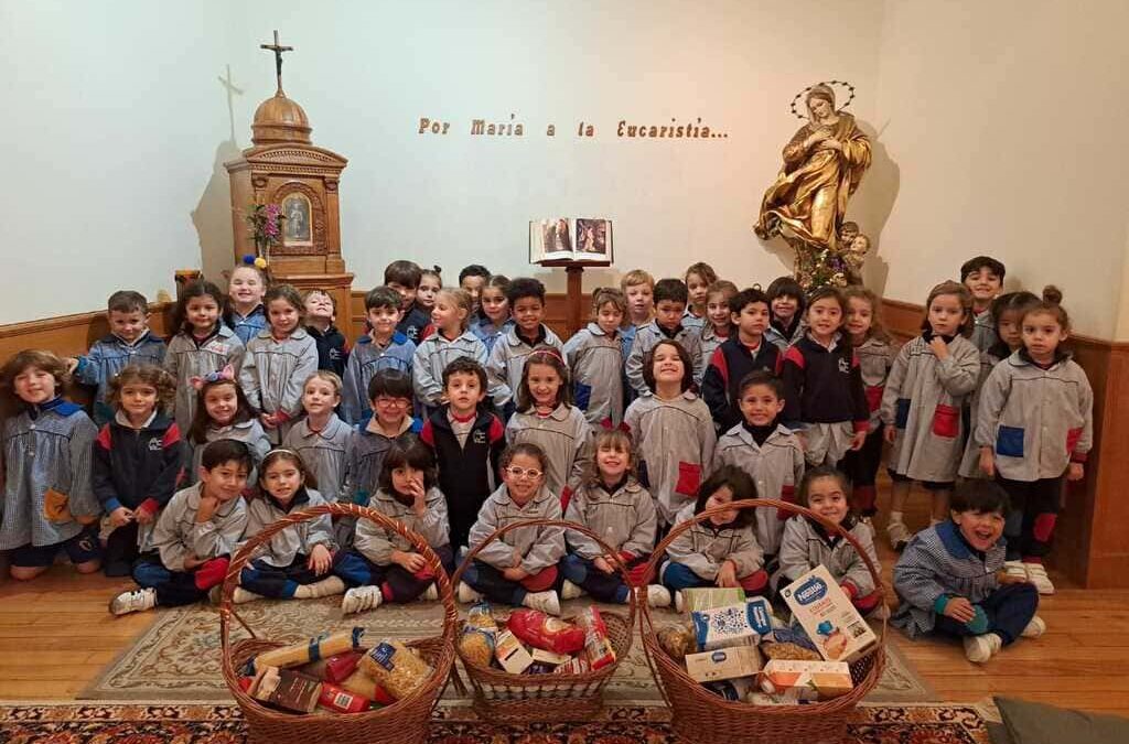 Celebración y ofrendas de la Festividad de la Inmaculada en GOAtocha