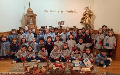 Celebración y ofrendas de la Festividad de la Inmaculada en GOAtocha