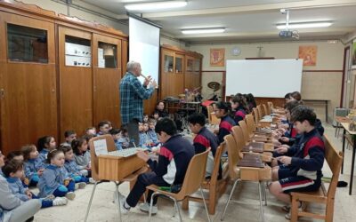 Concierto de villancicos de alumnado Primaria en Educación Infantil de 3 años