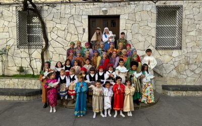 ¡Feliz Navidad! Tradicional representación del nacimiento del Niño Dios