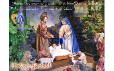 El Instituto Secular Hijas de la Natividad de María les desea una FELIZ NAVIDAD y PRÓSPERO AÑO NUEVO 2025
