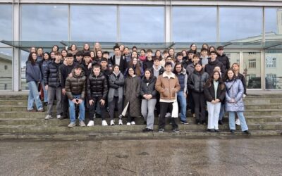 Alumnado de 2º de Bachillerato y FP Superior en el Salón Unitour 2024