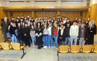 Visita de 1º de Bacharelato aos Xulgados dentro do programa «Educar en Xustiza»