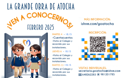 Jornadas de Puertas Abiertas 2025 de La Grande Obra de Atocha – ¡Ven a conocernos!