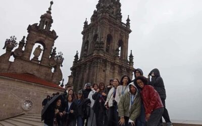 Convivencia cultural en Santiago do alumnado de 2º de Bacharelato