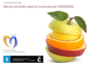 Inicio da solicitude das bolsas comedor para o curso escolar 2025/2026