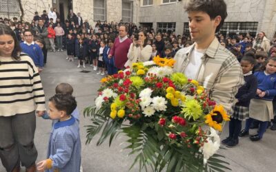 Ofrenda floral 2025 de La Grande Obra de Atocha a nuestro fundador