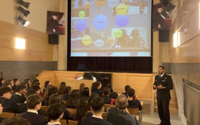 Charla de las Fuerzas Armadas a nuestro alumnado de 4º de la ESO