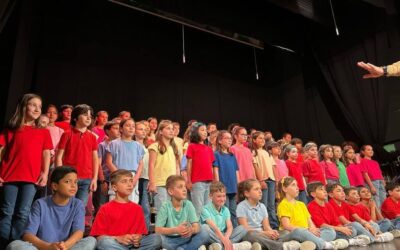 Actuación final de fin del proyecto «Coro de las EMociones » de alumnos de 3º, 4º y 5º de Primaria