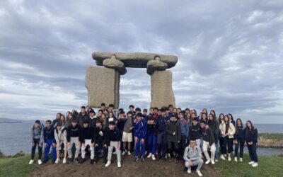 Reencuentro de alumnos de 4° de la ESO y profesores de los Centros ISHNM Galicia participantes en el Camino 2024