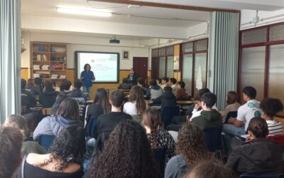 Charla vocacional de la Universidade da Coruña a nuestro alumnado de 2º de Bachillerato