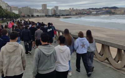 Actividades de cohesión de inicio de curso 2025/2026 en 1º de Bacharaleto