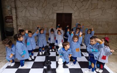 Aprendiendo cada día un poco más de ajedrez en Educación Infantil