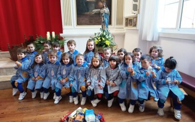 Celebración de las Eucaristías y Ofrendas de los distintos cursos por la Festividad de la Virgen Inmaculada