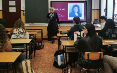 Charla sobre Emilia Pardo Bazán al alumnado de 2º de Bachillerato