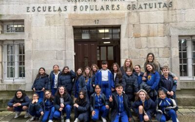 Actividad conjunta del Día Mundial del Teatro del alumnado de 4º de Primaria