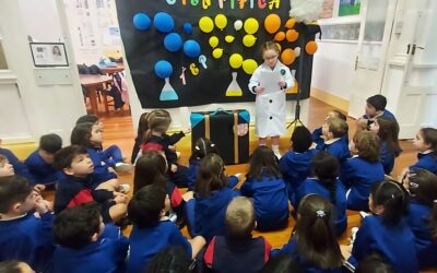 Maleta llena de retos científicos en el proyecto interdisciplinar de 1º de Educación Primaria