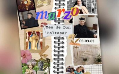 Iniciamos el Mes de nuestro Fundador, Don Baltasar, del que con un corazón de niño, fue sacerdote, maestro, amigo y misionero…👣
