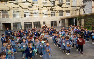 Segunda etapa del proyecto «Mochila y Botas» de Educación Infantil («albergue» y «noche» incluida)