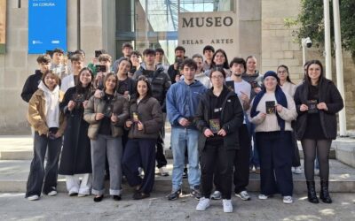 Visita al Museo de Belas Artes del alumnado de Historia del Arte de 2º de Bachillerato