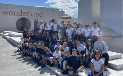 Visita a la exposición Wonderland de la Fundación MOP del alumnado de 2º de Primaria