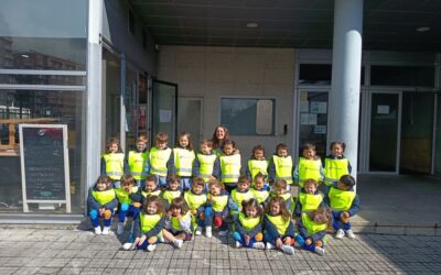 Visita de los más peques de infantil a la Lonja del puerto de A Coruña