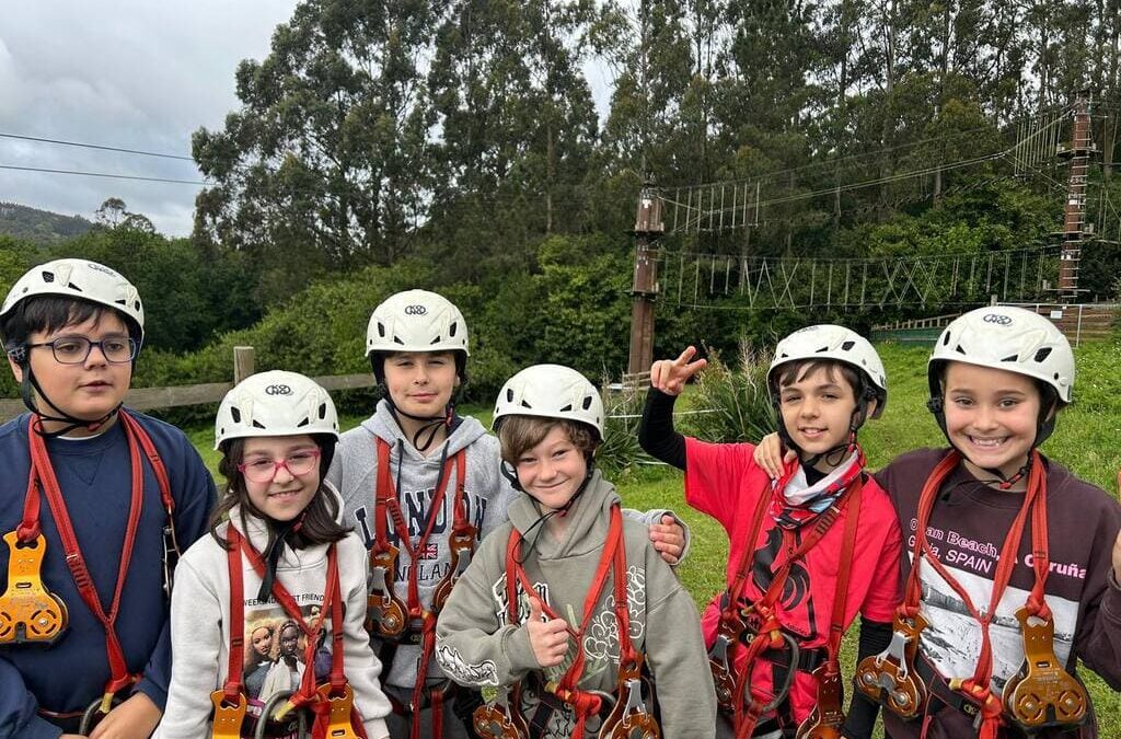Excursión al Centro Multiaventura de O Ventoso de nuestro alumnado de 4º de Primaria