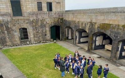 Visita al Castillo de San Antón de los niños y niñas de 1º de Primaria