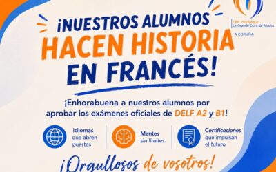 ¡Todos nuestros alumnos y alumnas presentados superan los exámenes oficiales de francés!