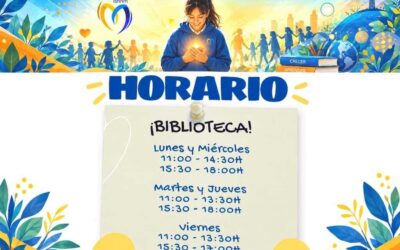 Horario de la Biblioteca de La Grande Obra de Atocha para el curso 2026-2027