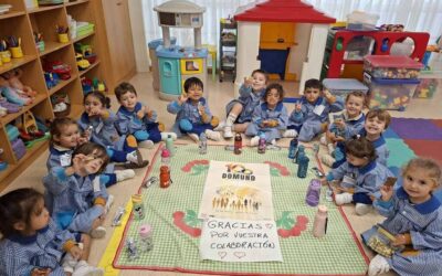Los más pequeños del cole se unen a la campaña de solidaridad con motivo del Domingo Mundial de las Misiones