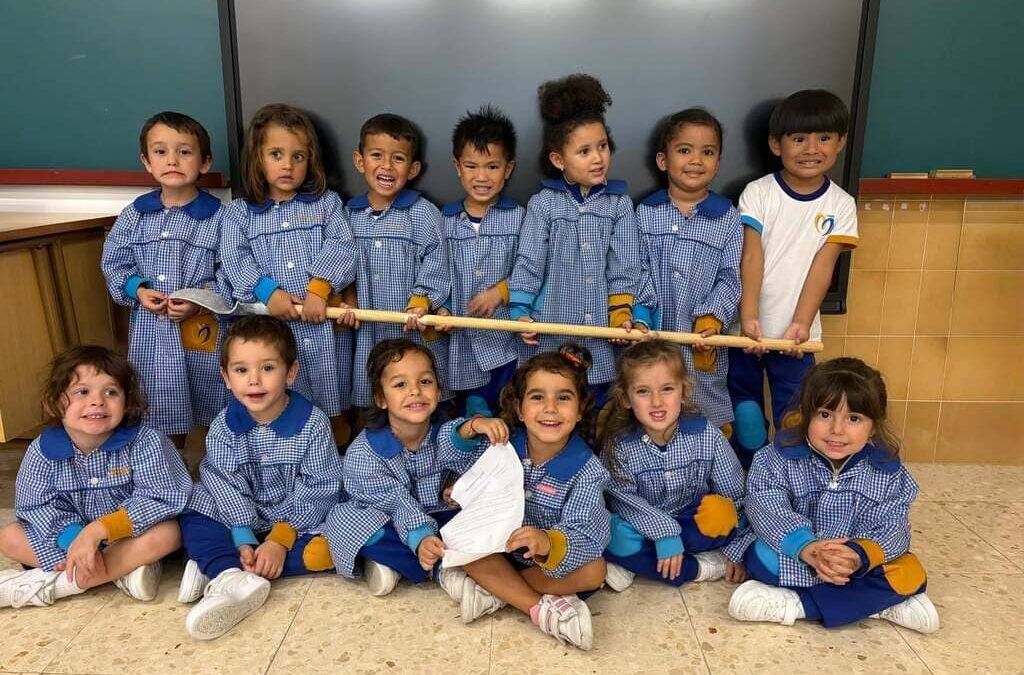 ¡Don Quijote les deja su lanza al alumnado de 4 años de Educación Infantil!